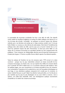 1 | Page La quasi-totalité des économies occidentales font face à