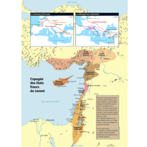L`apogée des Etats francs du Levant