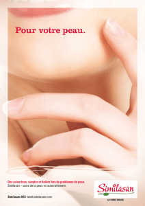 Guide pour la peau - Pharmacie de Clarens