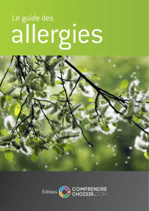 Le guide des allergies - LimogesauFéminin : Annuaire Féminin de
