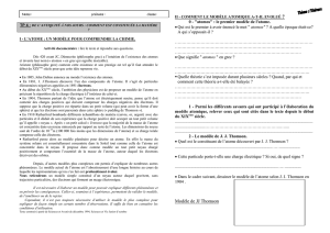 de l`antiquité à nos jours : comment est constituée la matière