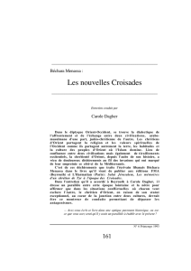 Les nouvelles Croisades