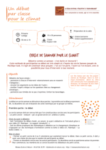 CERCLE DE SAMOAN Pour le climat