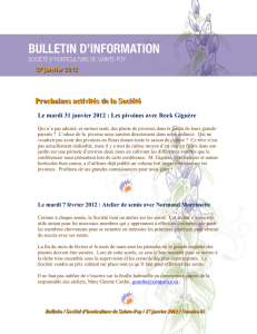 Bulletin-83 - Société d`horticulture de Ste-Foy