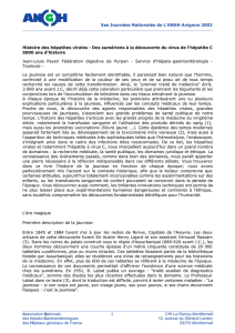 Xes Journées Nationales de L`ANGH Avignon 2002 Association