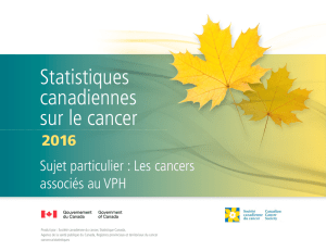 Statistiques canadiennes sur le cancer