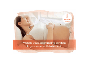 Guide grossesse et allaitement - Weleda - Aroma