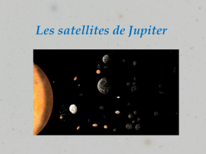 Les satellites de Jupiter