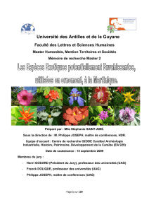 saint- aime - Conservatoire Botanique Martinique