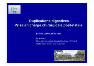 Duplications digestives - CPDPN Grenoble