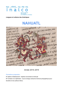 nahuatl - Inalco