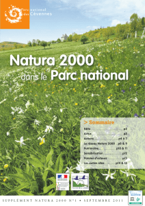 Le supplément Natura 2000 de DSEV n° 28 (format PDF / 7 Mo )