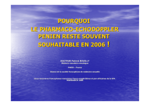 pourquoi le pharmaco-echodoppler penien reste souvent