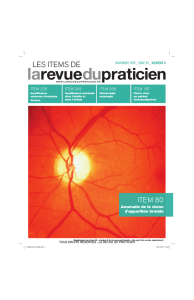 les items de - Etudiant