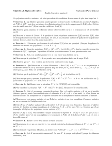 Feuille 6 (+ solutions)