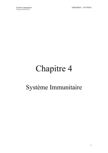 Notes Immunitaire