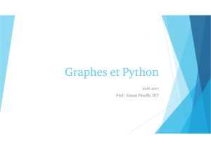 Graphes et Python