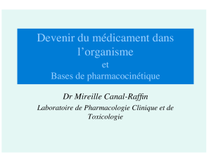 Pharmacocinétique