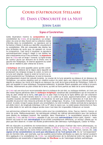 Cours d`Astrologie Stellaire 01. Dans l`Obscurité de la Nuit