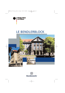 Le Bendlerblock - Bundesministerium der Verteidigung