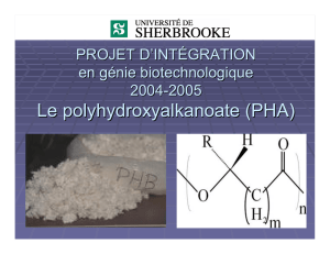 Polyhydroxyalkanoate (PHA)