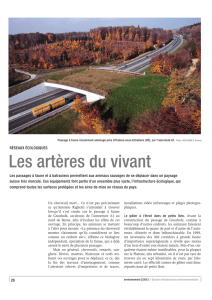 Magazine «environnement» 2/2012 - Infrastructures, précieux atout