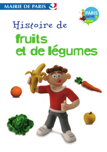 fruits et de légumes