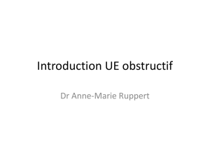 Introduction UE obstructif