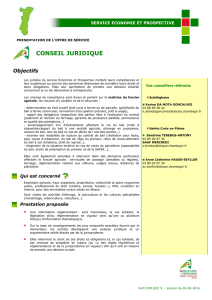 conseil juridique - Chambre d`agriculture Alsace