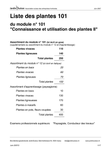 Structure modulaire simple Paysagiste, Conducteur
