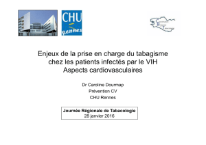 Aspects cardiovasculaires