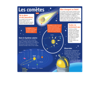 Les comètes - Le Petit Quotidien