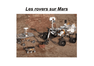 Les rovers sur Mars - COLLEGE EDOUARD LARTET