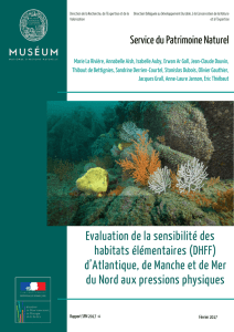 Evaluation de la sensibilité des habitats élémentaires (DHFF) d