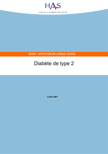 Diabète de type 2 - URPS Pays de la Loire