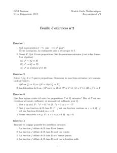 Feuille d`exercices n  2 - moodle@insa