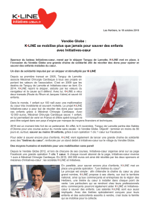 Vendée Globe : K•LINE se mobilise plus que jamais pour sauver