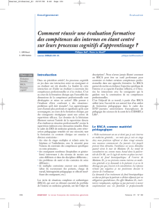 Comment réussir une évaluation formative des compétences des