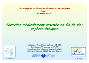 Nutrition médicalement assistée-fin de vie-2011