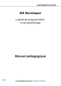GX Developer Manuel pédagogique