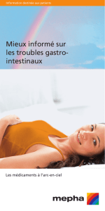 Mieux informé sur les troubles gastro