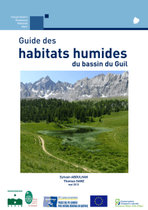 habitats humides - Parc naturel régional du Queyras