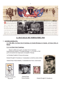 LA BATAILLE DE NORMANDIE 1944