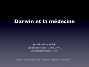 Darwinian medicine