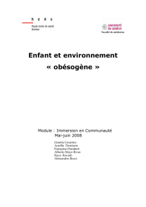 rapport - Faculté de médecine