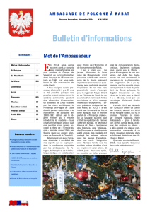 Bulletin d`informations
