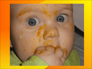La Diversification Alimentaire chez l`Enfant Allaité