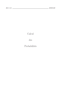Calcul des Probabilités - Intranetetu... (27/02/2006