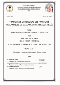 Mlle. Rajae Ennouichi 1 - Faculté de Médecine et de Pharmacie Fès