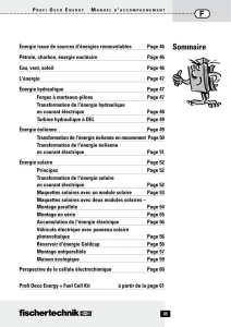 Énergie - Fischertechnik